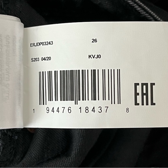 ROXY NWT COOL MEMORY BLACK SKINNY JEANS 26 - Picture 15 of 15